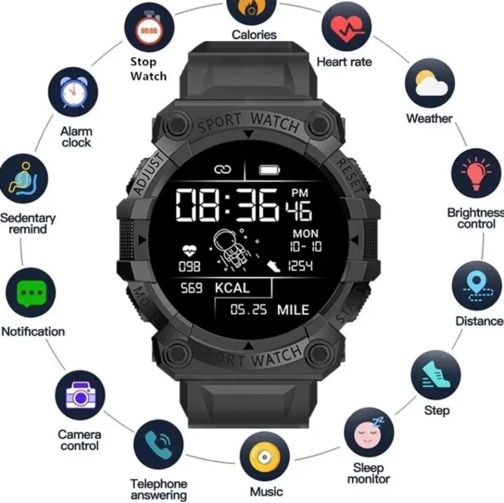 Black Smart Watch